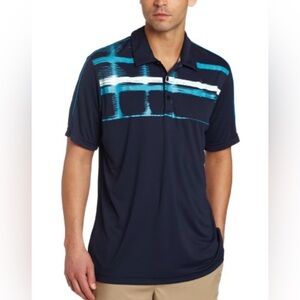 Adidas Climacool Blue Golf Polo Shirt Men’s size XL